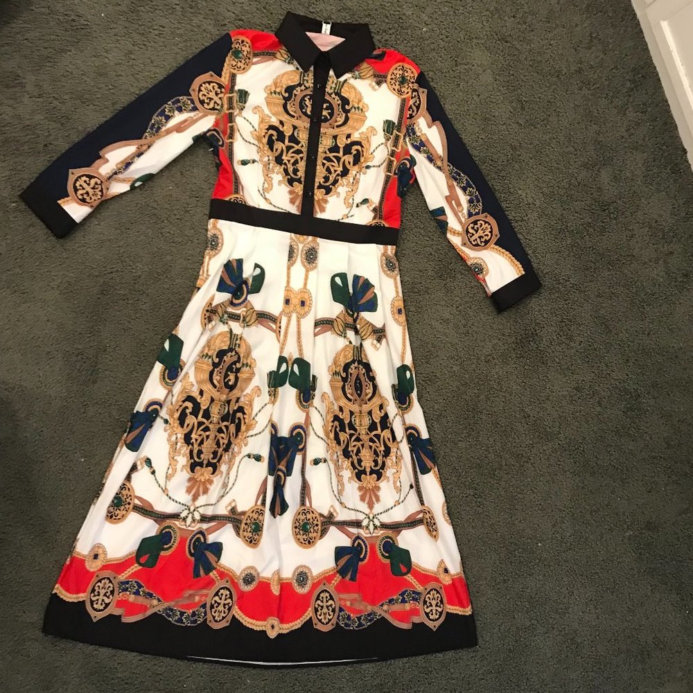 XXL plus size Korean/Geometric Ezpopsy dress Multiple colors
